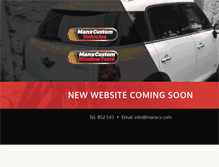 Tablet Screenshot of manxcs.com